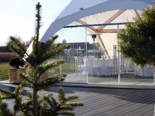 Wooden tents