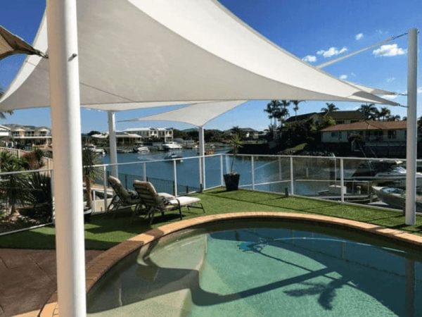 Swimming pool canopies