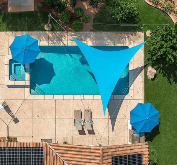 Swimming pool canopies