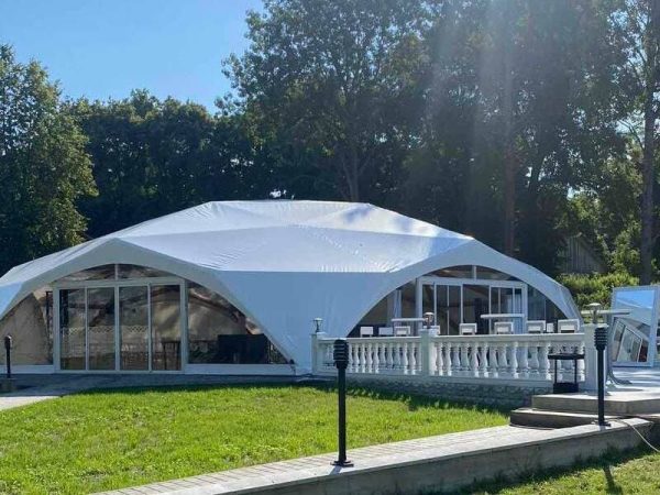 Wooden tents