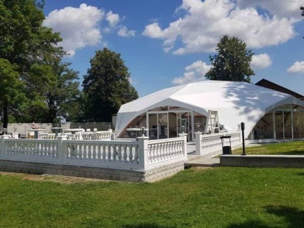 Wooden tents