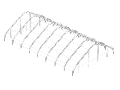 hangar tent